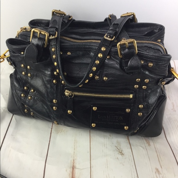 💎✨CROSSBODY✨💎LAMBSKIN LOUIS VUITTON BAG STUDDED - Picture 2 of 16